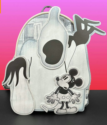 EXCLUSIVE Loungefly Disney Haunted House Mickey Grim Reaper Backpack NWT  GRAIL