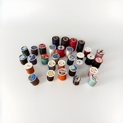 35 Spools of Thread for Sewing Projects, Arts & Crafts, variety of colors