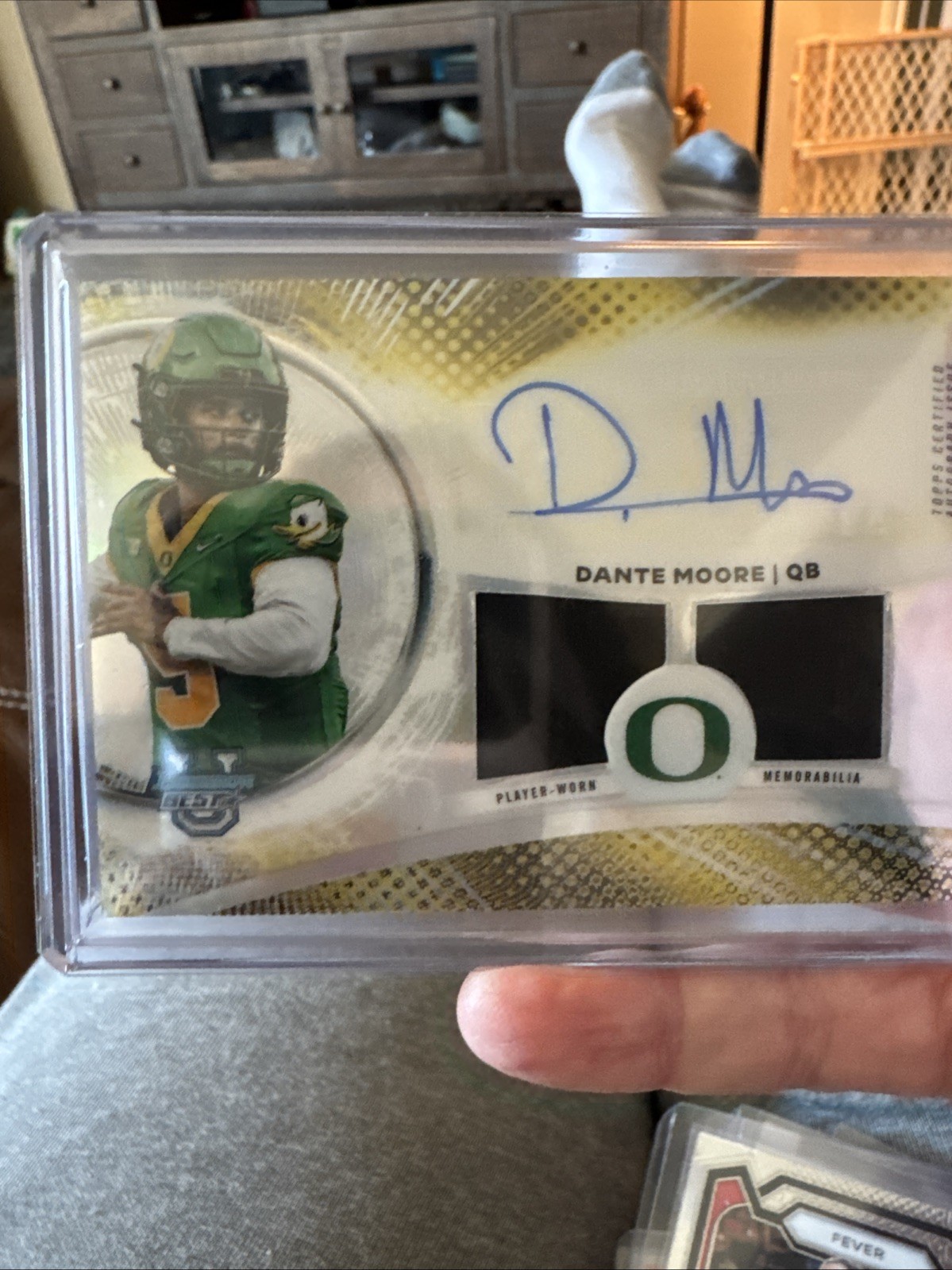 2025 Bowman University's Best DANTE MOORE Dual Relic Patch