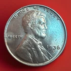 1936-S Lincoln Wheat Penny Cent - Gem BU Red 549