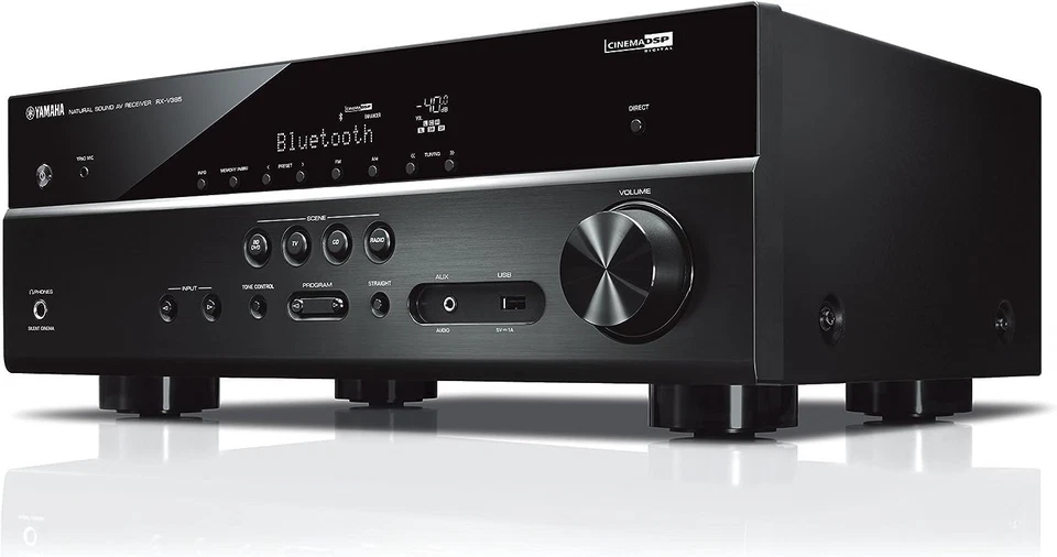 Yamaha RX-V385 5.1-Channel 4K Ultra HD AV Receiver - Image 4 of 4