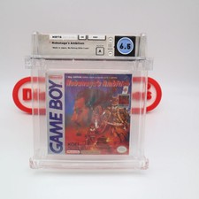Game Boy Original NOBUNAGA'S AMBITION - WATA GRADED 6.5 A! NEW & Factory Sealed!