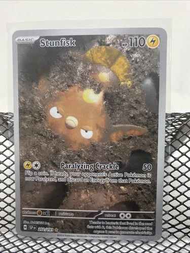 Stunfisk 202/191 Sv08: Surging Sparks Holo
