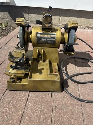 Darex Drill Sharpener 1/3HP Bench Grinder w/ Jig / MISSING HOLDER