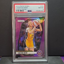 Panini Prizm WNBA Purple Prizm Cameron Brink Los Angeles Sparks /149 PSA 8