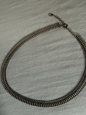Silber Kette 835 Silber Vintage Collier