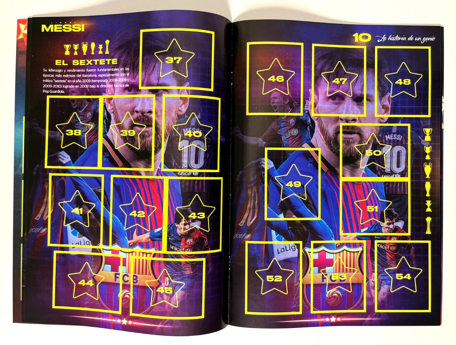 ALBUM LIONEL MESSI STORY + Full Set 162/162 Stickers Peru Edition 2025 RARE