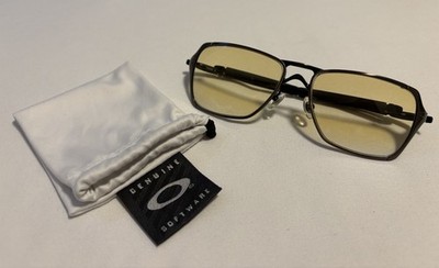 Oakley Inmate A Brushed Chrome Sunglasses - VR50-Brown Gradient - NEAR MINT