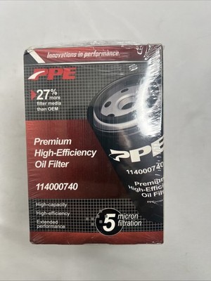 PPE Diesel 114000740 Premium Engine Oil Filter 2020+ 6.6L L5P (AC Delco PF26)