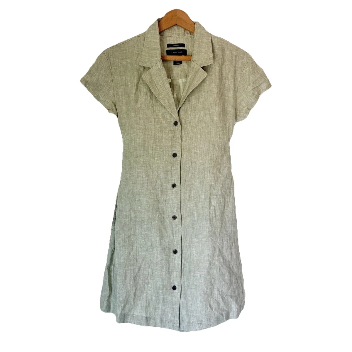 Tahari Linen Short Sleeve Dresses for Women for sale | eBay