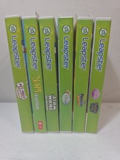 Lot of 6 Leap Frog Leapster 2 Explorer Leap Pad Learning Game Star Wars Disney 