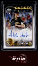 Alek Jacob 2024 Topps Chrome #RA-AJ Rookie Autographs Refractor #/499