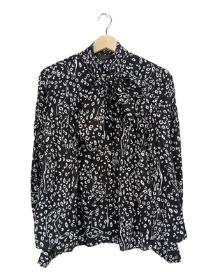 TED BAKER Chemise à manches longues Dames Chemise T EU 34 gris clair - Photo 1/4