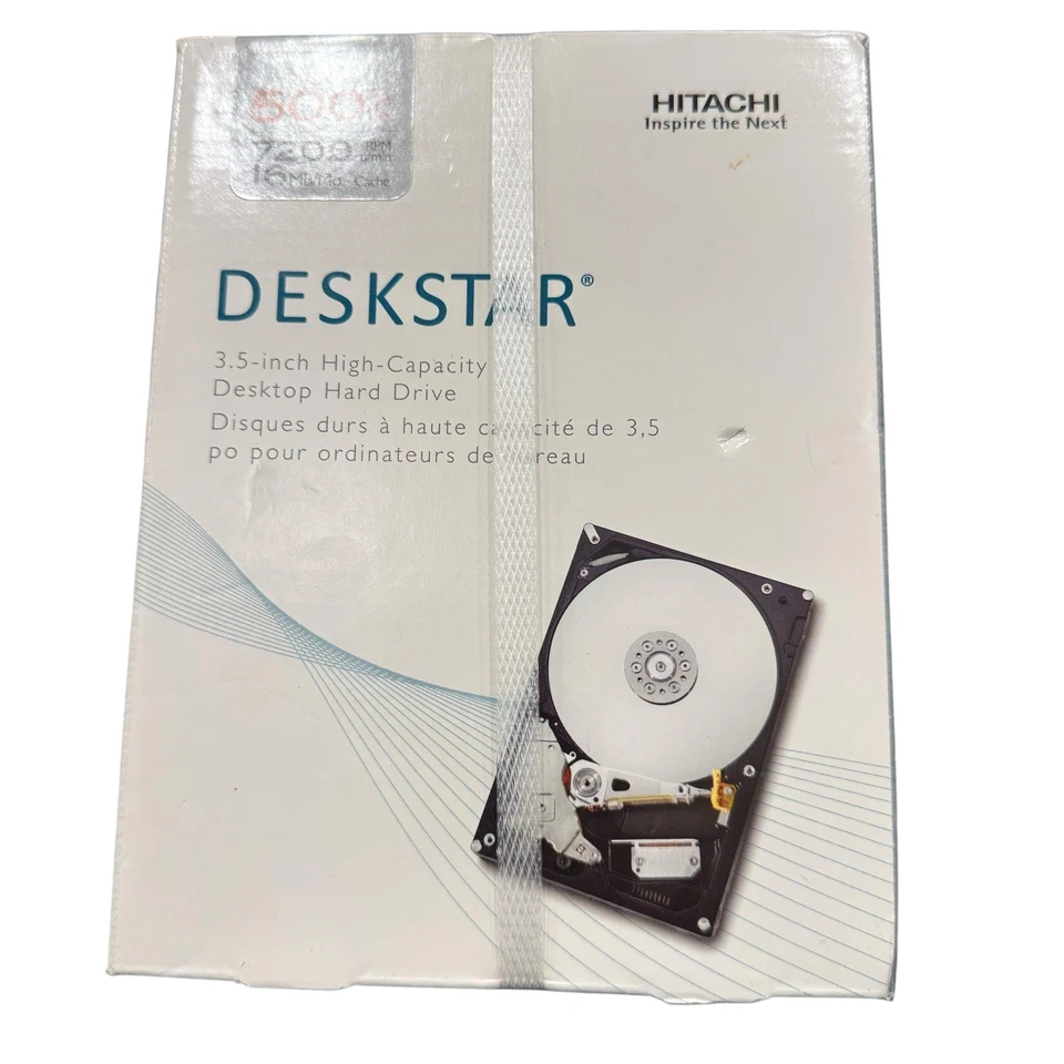 Hitachi Deskstar 500GB 7200 U/min Festplatte Factory Sealed