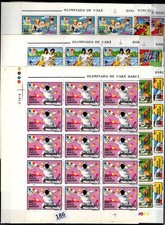 RL 15X ROMANIA 1992 - MNH - OLYMPICS - FENCING - BOXING