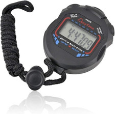 Cronometro Digitale Multifunzione Al Quarzo Sport Parziale Totale Corsa Palestra