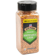 Mccormick Grill Mates Roasted Garlic  Herb Seasoning 9.25oz Flavorful Spice Mix