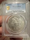 1884-S Morgan Silver Dollar PCGS XF45 Semi-Key Date Nice Luster