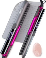 Plancha y rizador de pelo Pro Titanium Flat Iron 2 en 1