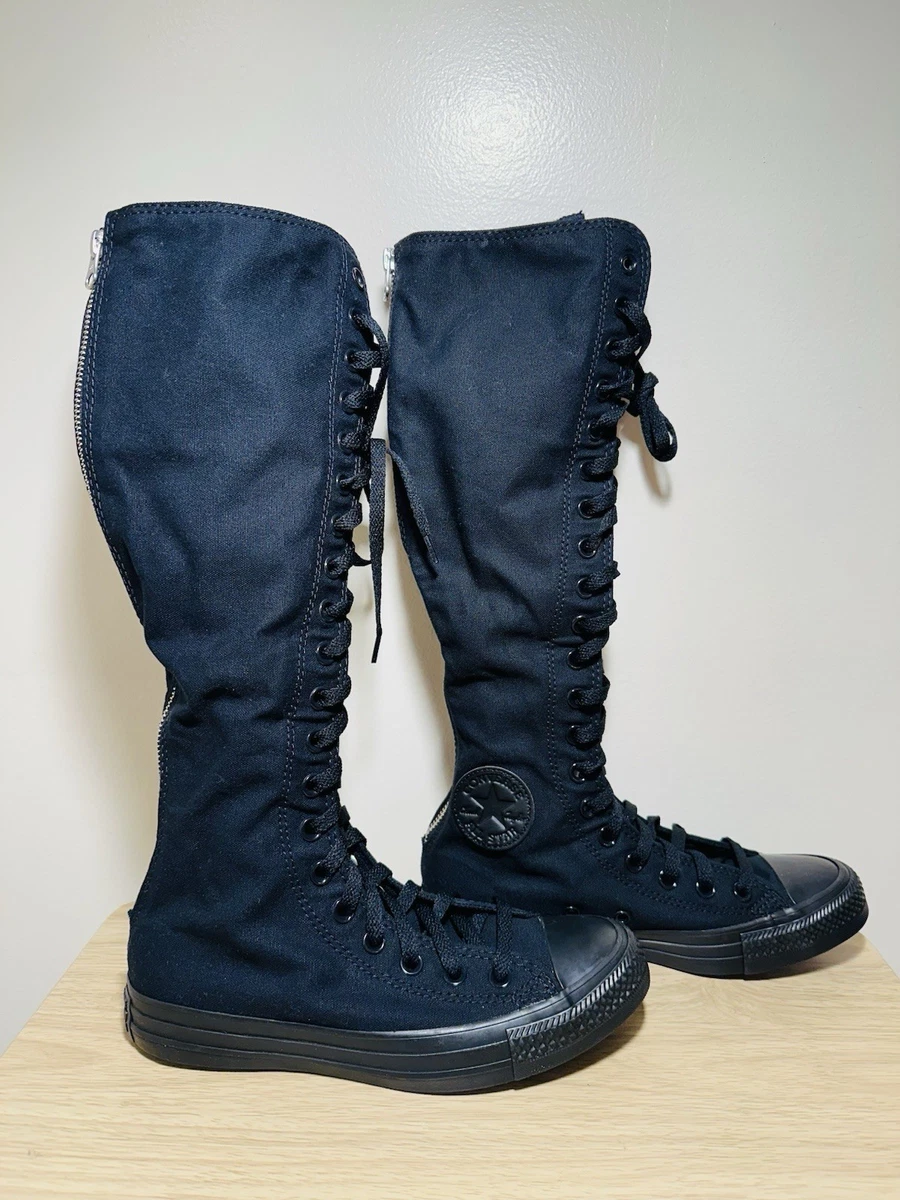 Converse Black Boots for Women for sale | eBay