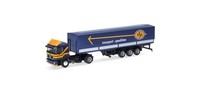 "Herpa 319638 - 1/87 Man F90 Planen-Sattelzug \"Asg\" (Schweden) - Neu"