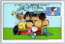 #3507 Peanuts Snoopy Maxi Card w/Pictorial Cancel