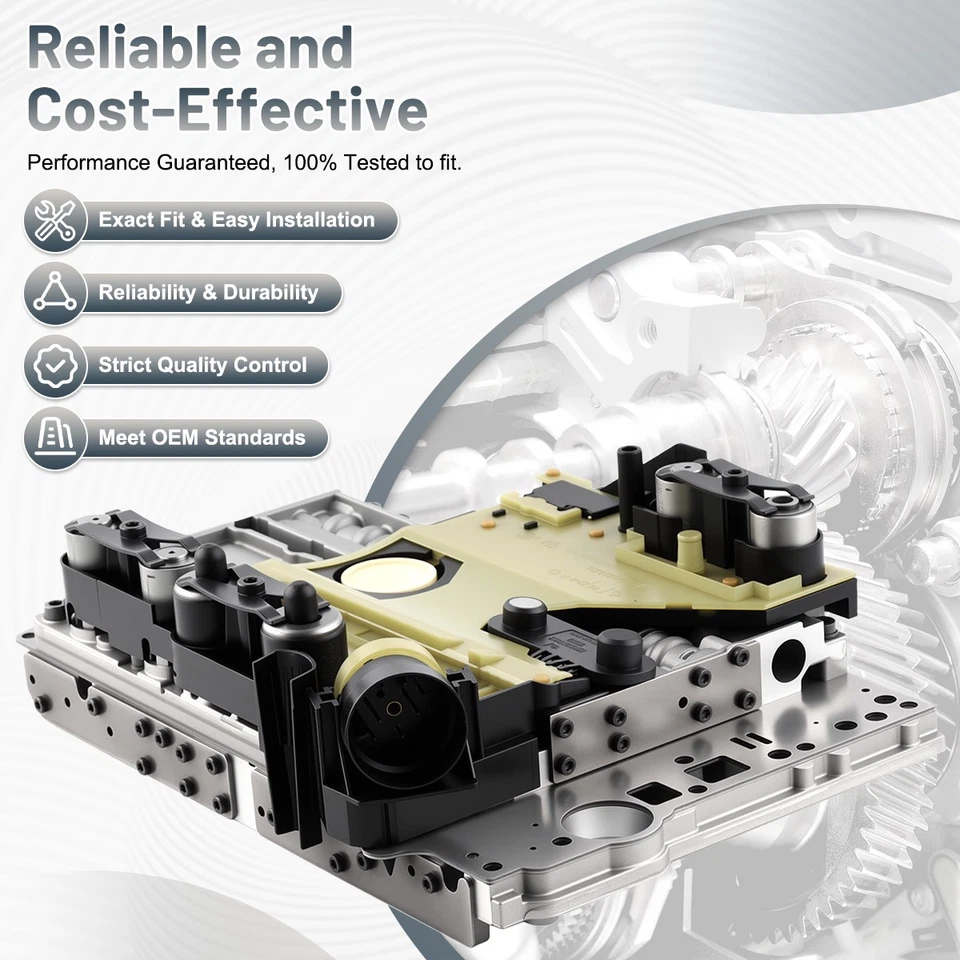 722.6 Transmission Valve Body W/Conductor Plate For 2005-2014 Chrysler 300 Dodge - Изображение 3 из 4