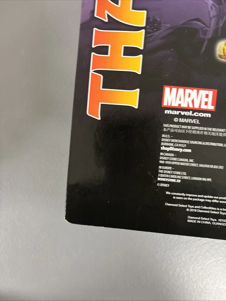 Diamond Marvel Select | Mad Titan Thanos 8" Action Figure Disney Store Exclusive - Image 4 of 4
