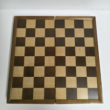 VTG Wooden Folding Chess Board Box Only Inlai...