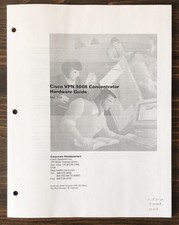 Cisco Systems - Cisco VPN 5008 Concentrator Hardware Guide 2001 