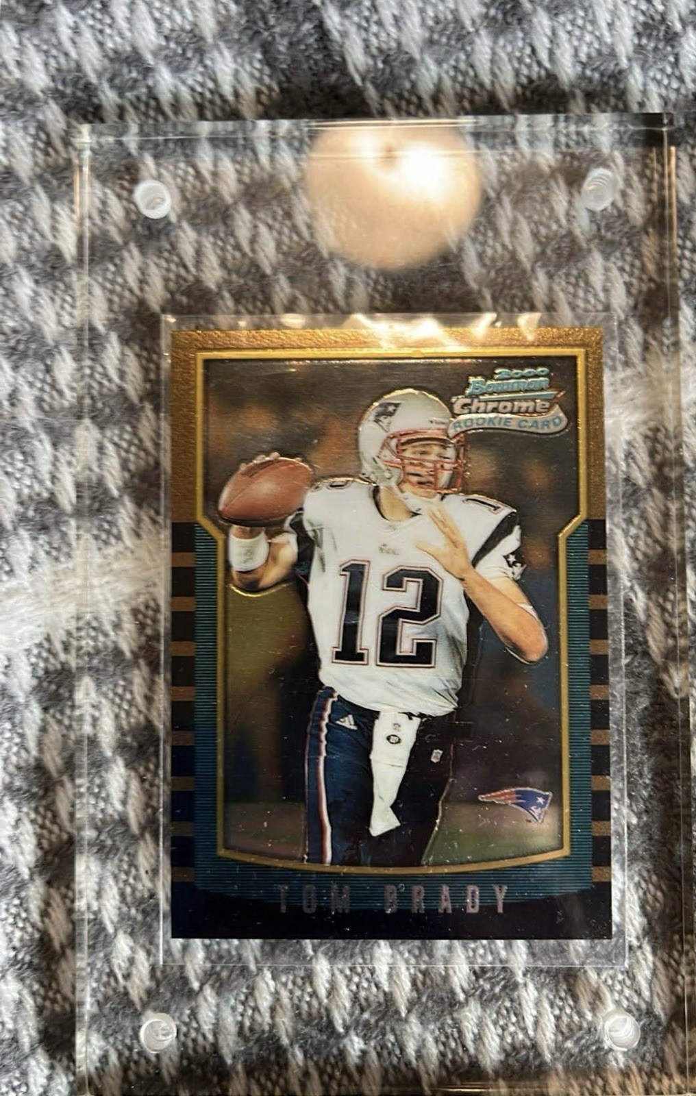 2000 Bowman Chrome - Tom Brady #236 (RC)