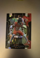 2025 Panini Select - Concourse Jahdae Barron #12 Black & Red Shock Prizm (RC)