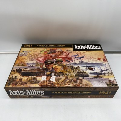 Axis and Allies 1941 Board Game Wizards of The Coast Avalon Hill 2012 Open Box!