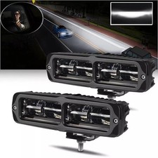 2x 6inch Led Work Light Bar Spot Pods Fog Lamp Offroad Driving Truck 4wd Suv Atv 2x 6inch Led Work Light Bar Spot Pods Fog Lamp Offroad Driving Truck 4wd Suv Atv