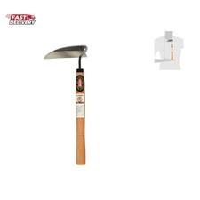 Japanese Weeding Sickle Very Sharp Edge Quick Work Full Size
