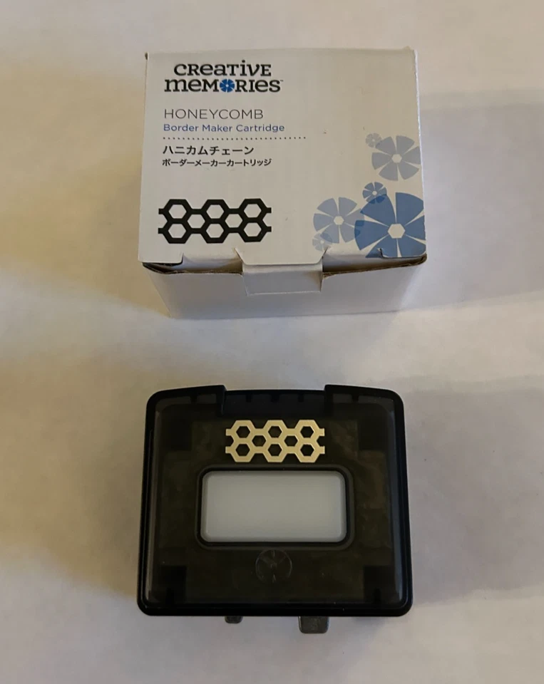 Creative Memories Honeycomb Border Maker Cartridge Punch RARE - Image 2 of 4