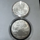 Lot2  2010 WALKING  LIBERTY SILVER EAGLE -  1 oz - .999 Fine -  Uncirculated