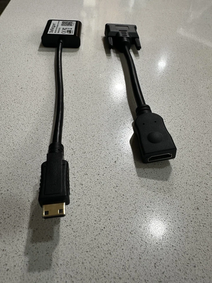 Mini HD To VGA Adapter And DVI Male To HDMI Female Adapter. - Image 4 of 4
