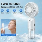 Portable Mini Fan 3 Speed Power Handheld USB Rechargeable Personal Cooling Fan