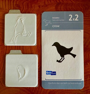 QuicKutz Lifestyle 2'' x 2'' Metall Schneideisen -- KRÄHE