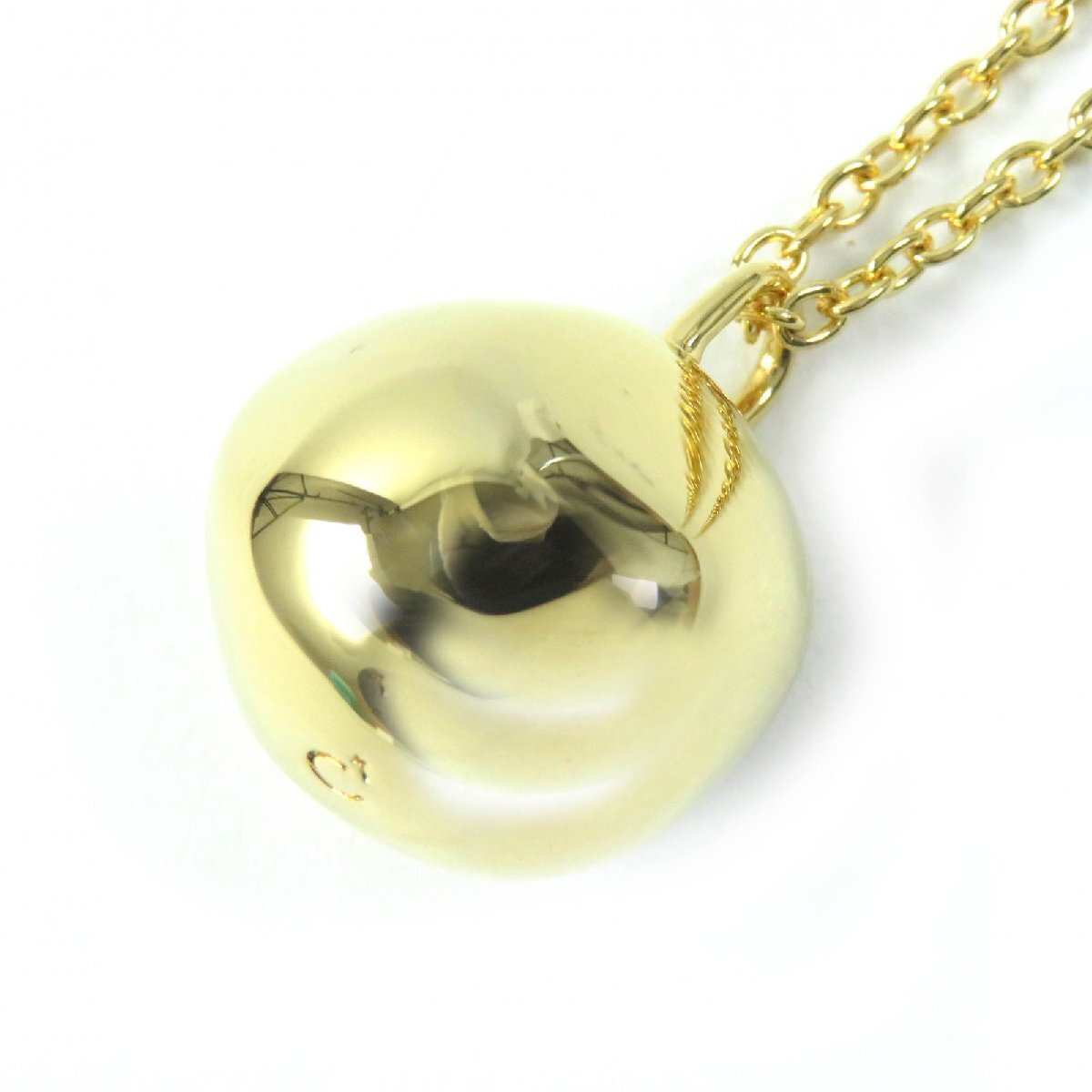 チエコプラス chieko+ ネックレス wonky necklace gold chieko+☆wonky ball necklace