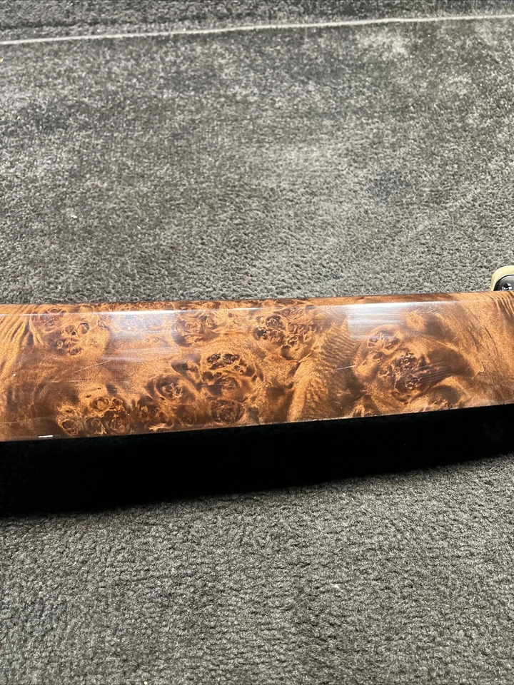 BMW 528i 2009 tablero delantero moldura de madera grano con ventilaciones de aire OEM 6970268 Foto 3 de 4