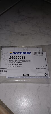 SOCOMEC 26990031 Hilfskontakte für Trennschalter