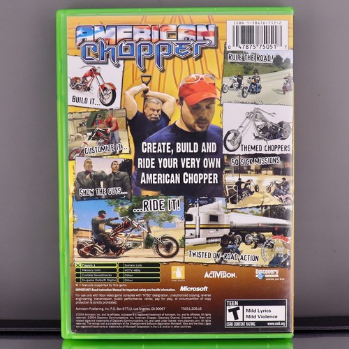 🏍️ American Chopper (Xbox, 2004) – Construye bicicletas, rompe reglas 🔧🔥 - Imagen 2 de 3