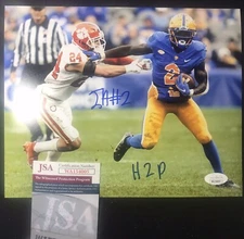 Israel Izzy Abanikanda Signed Autographed 8x10 Photo Pittsburgh Panthers JSA H2P