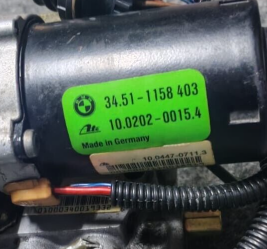 BMW E36 3 Series ABS Pump Hydraulic unit 34511158403 Ate
