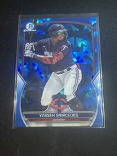 2023 Bowman Draft Sapphire Edition #BDC-139 Yasser Mercedes Minnesota Twins