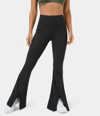 halara 22Q14LG147 flare leggings noir taille XS - Photo 1/4