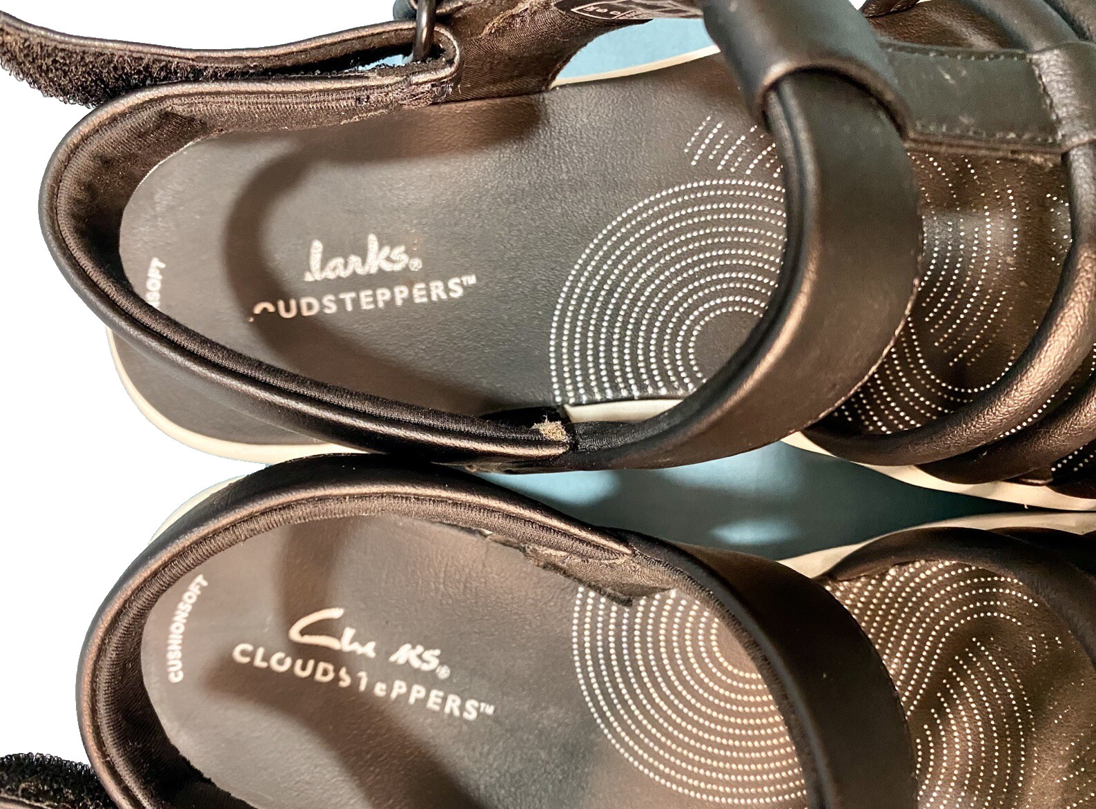 Clarks Cloudsteppers Womens Drift Ease Wedge Sand… - image 5