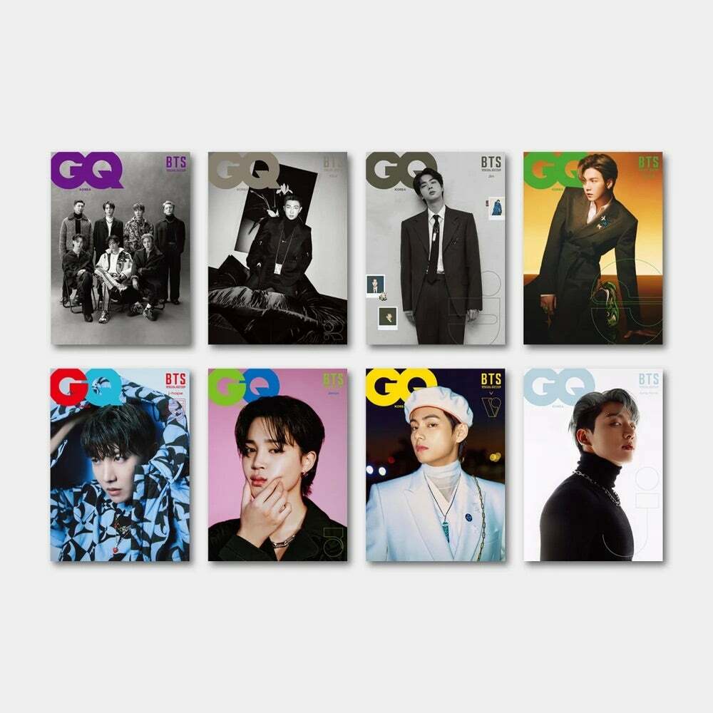新品【GQ KOREA】BTS 8冊セット 2022年1月号 GQ Korea BTS January 2022 Issue Magazine (US SELLER) | eBay